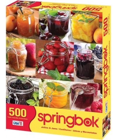 Springbok's 500 Piece Jigsaw Puzzle Jellies & Jam - Made in USA $28.07 Jigsaw Puzzles