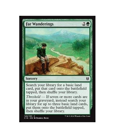 Far Wanderings (148/351) - Commander 2016 $11.60 Card Games