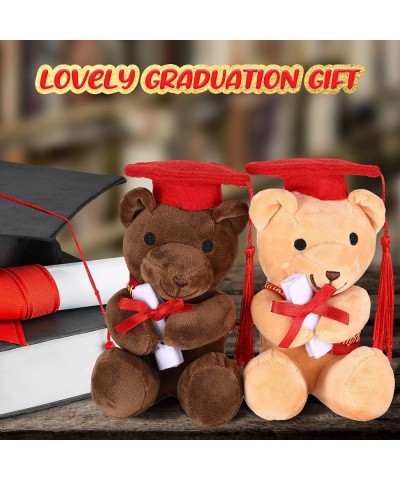 4 Pieces Graduation Bear Class of 2022 Graduation Bear Graduation Plush Bear with Cap Bear Graduation Gift Stuffed Graduation...