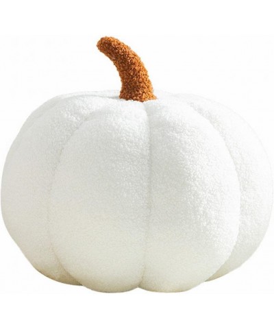 Pumpkin Throw Pillows Soft Pumpkin Pillows Plush Toy Halloween Fall Pillow Cute 3D Pumpkin-Shaped Plush Cushion Fall Decorati...