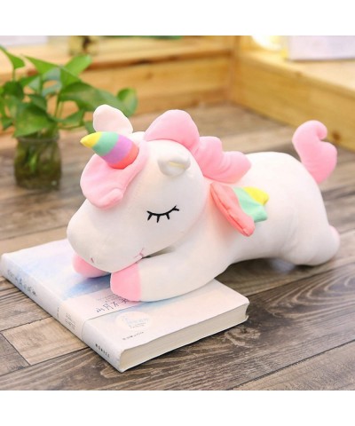 Soft White Unicorn Plush Toy Kids Appease Sleeping Pillow Stuffed Animal Doll 15 Inches $25.69 Kids' Plush Toy Pillows