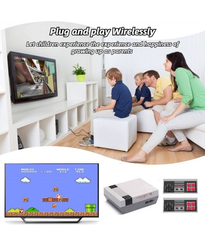 Retro Game Console with 620 Video Games Classic Mini Game System with Wireless Controller AV Output Plug and Play Retro Toys ...