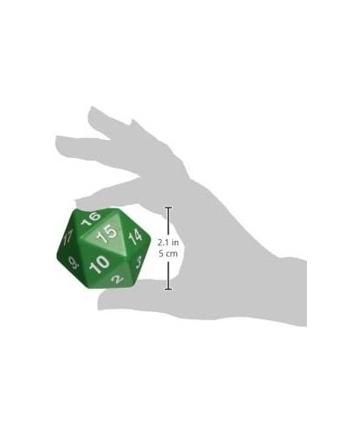 Green Jumbo Dice D20 Count Down 55mm Dice $29.97 Game Accessories